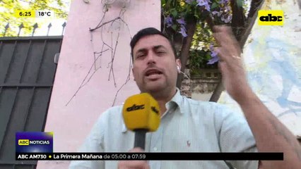 Avenida Artigas en muy mal estado