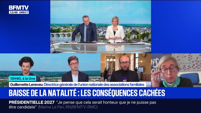 Baisse de la natalité: Notre enjeu est que le désir d'enfant reste élevé , assure Jérémie Patrier-Leitus (député Horizons)