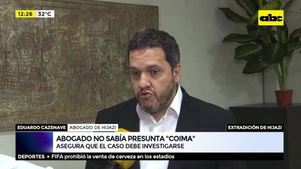 Abogado no sabía presunta "coima"