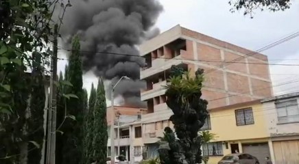 Video: avioneta cae en barrio residencial de Medellín y deja al menos ocho muertos