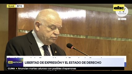 Libertad de expresión y el estado de derecho