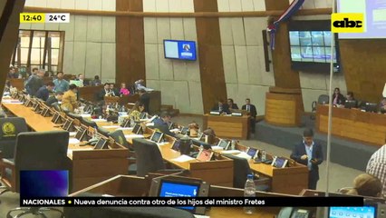 Debaten juicio político contra Fretes