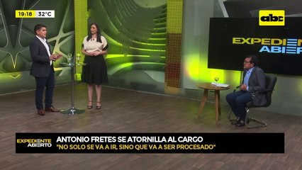 Antonio Fretes se atornilla al cargo