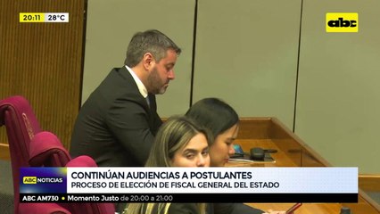 Continúan audiencias a postulantes