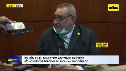 ¿Quién es el ministro Antonio Fretes?