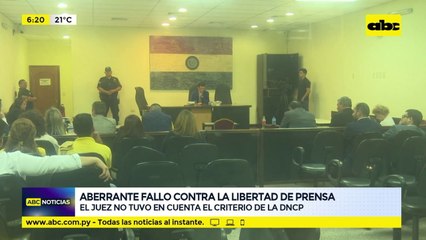 El juez no tuvo en cuenta el criterio de la DNCP