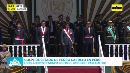 Golpe de estado de Pedro Castillo en Perú