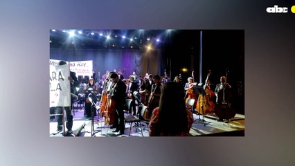 Músicos de la Orquesta Sinfónica Nacional se manifestaron exigiendo cumplimiento de sus derechos.