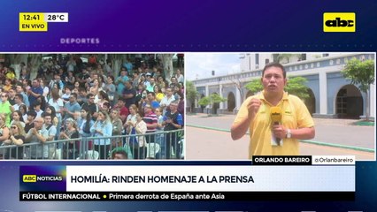 Quito día de novenario a la Virgen de Caacupé