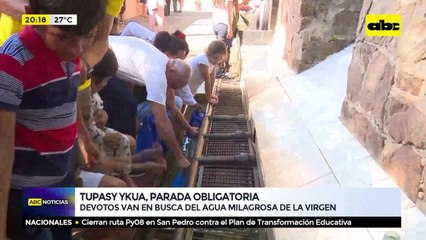 El tradicional Tupasy Ykua: Una visita obligada de los fieles
