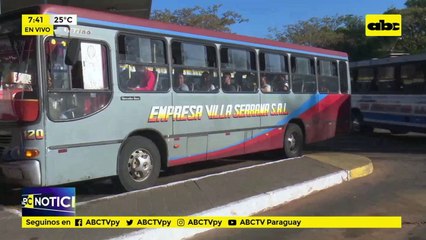 Liberan buses desde la terminal