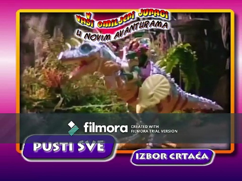 Vaši omiljeni junaci u novim avanturama DVD Menu Srpski Continental Film Junior 2007