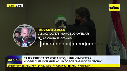 Hijo de juez Ovelar es uno de los acusados en el caso tapabocas