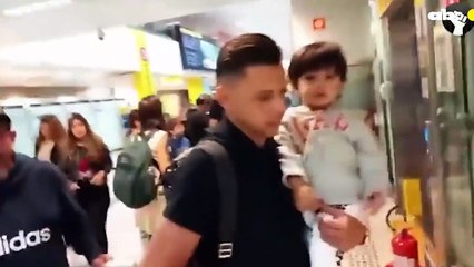 Ángel Romero regresó a Brasil para firmar con el Corinthians