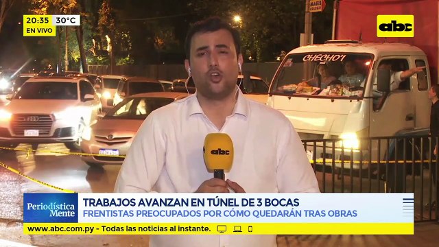 Trabajos avanzan en zona de 3 Bocas