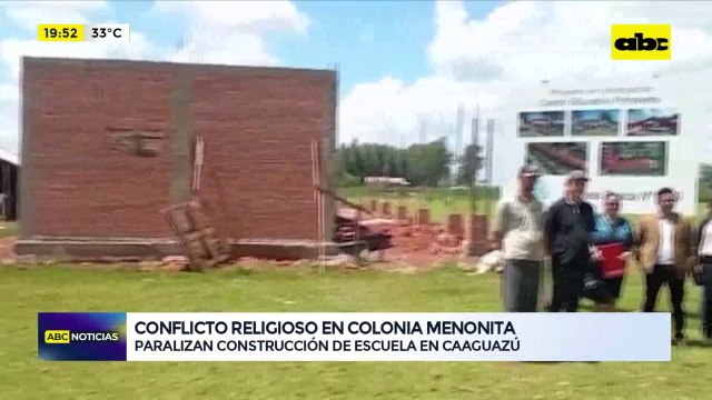 Conflicto religioso en colonia menonita