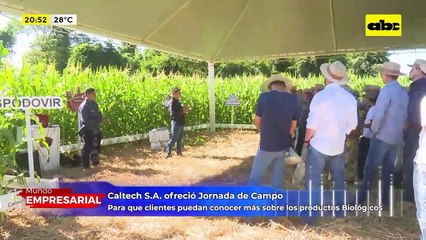 Caltech S.A. ofreció Jornada de Campo