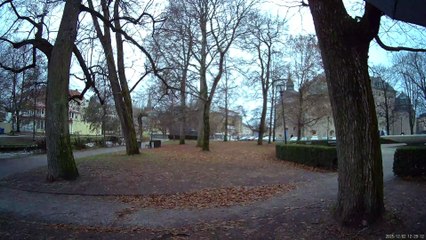 Promenad i staden och talar om Viktiga saker.