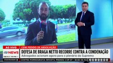Defesa de Braga Netto recorre contra a condenação
