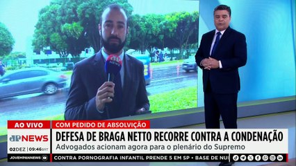 Defesa de Braga Netto recorre contra a condenação