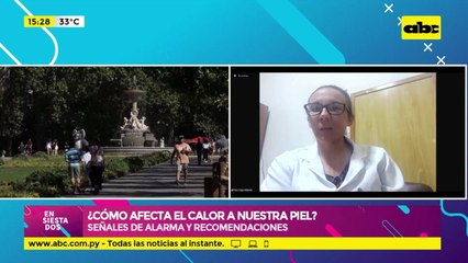 ¿Cómo afecta el calor a nuestra piel?