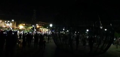Encendido de luces en Ciudad del Este
