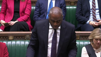 Lammy announces major reforms to courts and justice system