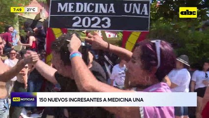 150 nuevos ingresantes a Medicina UNA