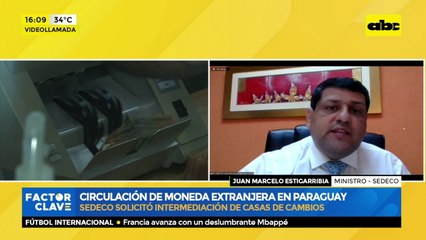 Circulación de moneda extranjera en Paraguay