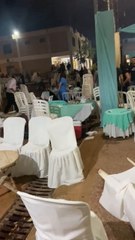 Disparos en fiesta de colación