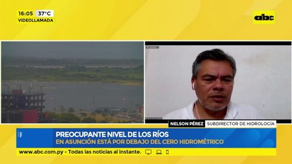 Preocupante nivel de los ríos