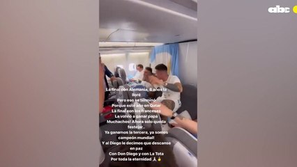 “Ya ganamos la tercera”, el nuevo himno de Argentina tras ser campeón.