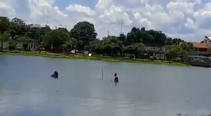 Rescatan A Un Hombre Que Ingresó A La Laguna De Itá Conocida Por Albergar A Varios Yacarés