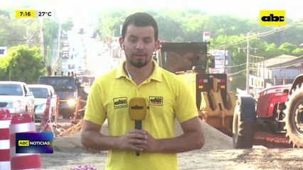 Inició el asfaltado del túnel de Tres Bocas