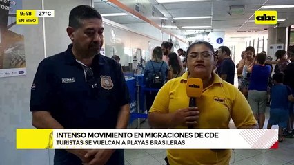 Intenso movimiento en Migraciones