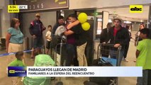 Paraguayos llegan del exterior