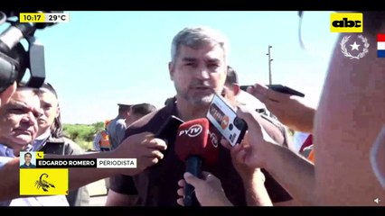 Mario Abdo habló sobre las Internas 2022