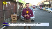 Basuras fueron recogidas en el Mercado 4