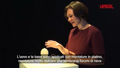 All'asta l'uovo di Faberg? con 4.500 diamanti donato dallo zar Nicola II alla madre