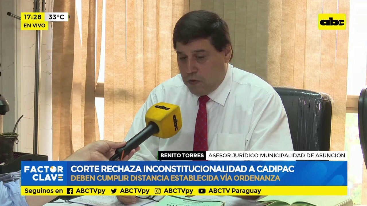 Corte rechaza  inconstitucionalidad de CADIPAC