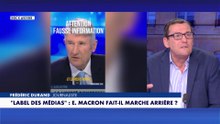 Frédéric Durand : «Le pouvoir veut mélanger opinions et faits pour pouvoir interdire les opinions»