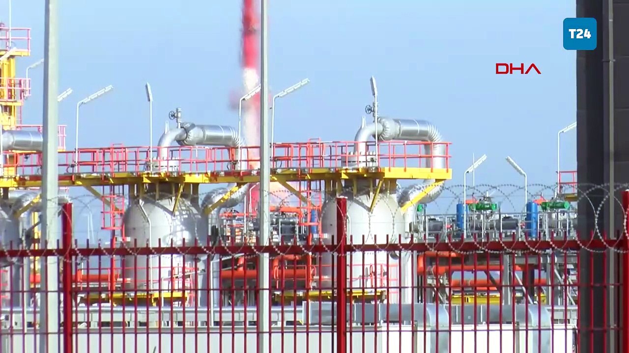 Silivri'de BOTAŞ tesisinde yangın: Gaz akışı ke...
