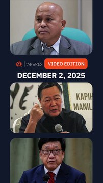 Today’s headlines: Tito Sotto, Bato dela Rosa, ICI | The wRap | December 2, 2025