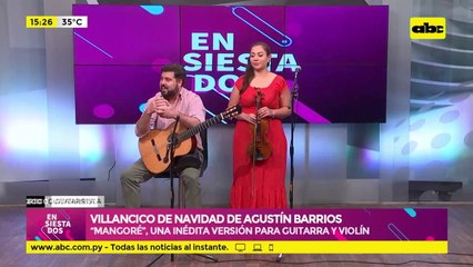 Villancico de navidad de Agustín Barrios