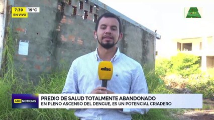 Predio de salud totalmente abandonado