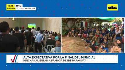 Hinchas alientan desde Paraguay