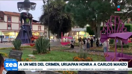 Se cumple un mes del asesinato del alcalde de Uruapan, Carlos Manzo