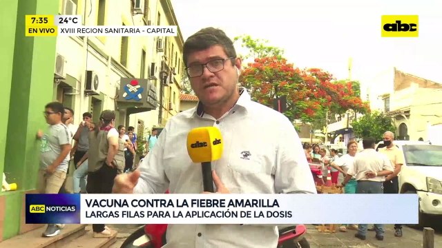 Dosis limitadas de vacunas contra fiebre amarilla