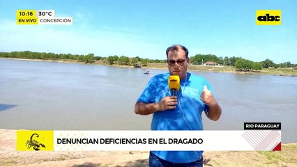 Denuncian deficiencias en el dragado