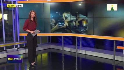 Festejos sobre ruta PY-19